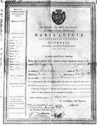 Verdi's passport