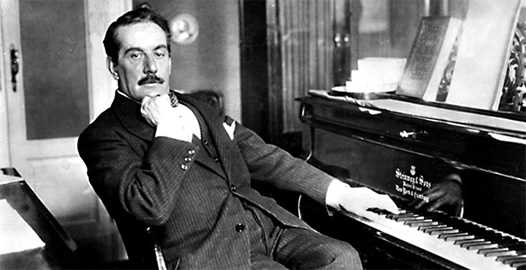 Giacomo Puccini at the Piano