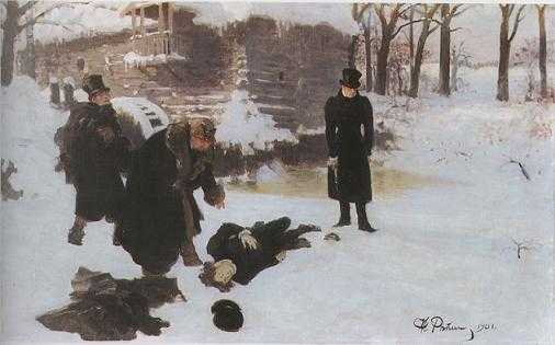 After the Duel, Ilya Repin