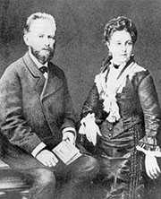 Tchaikovsky and Antonina Milyukova