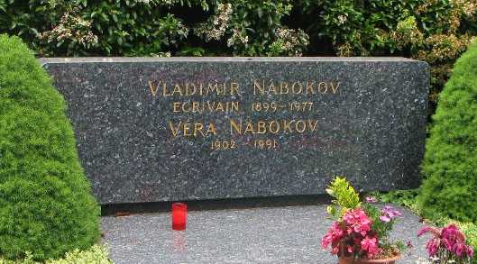 The Grave of Nabokov at Clarens
